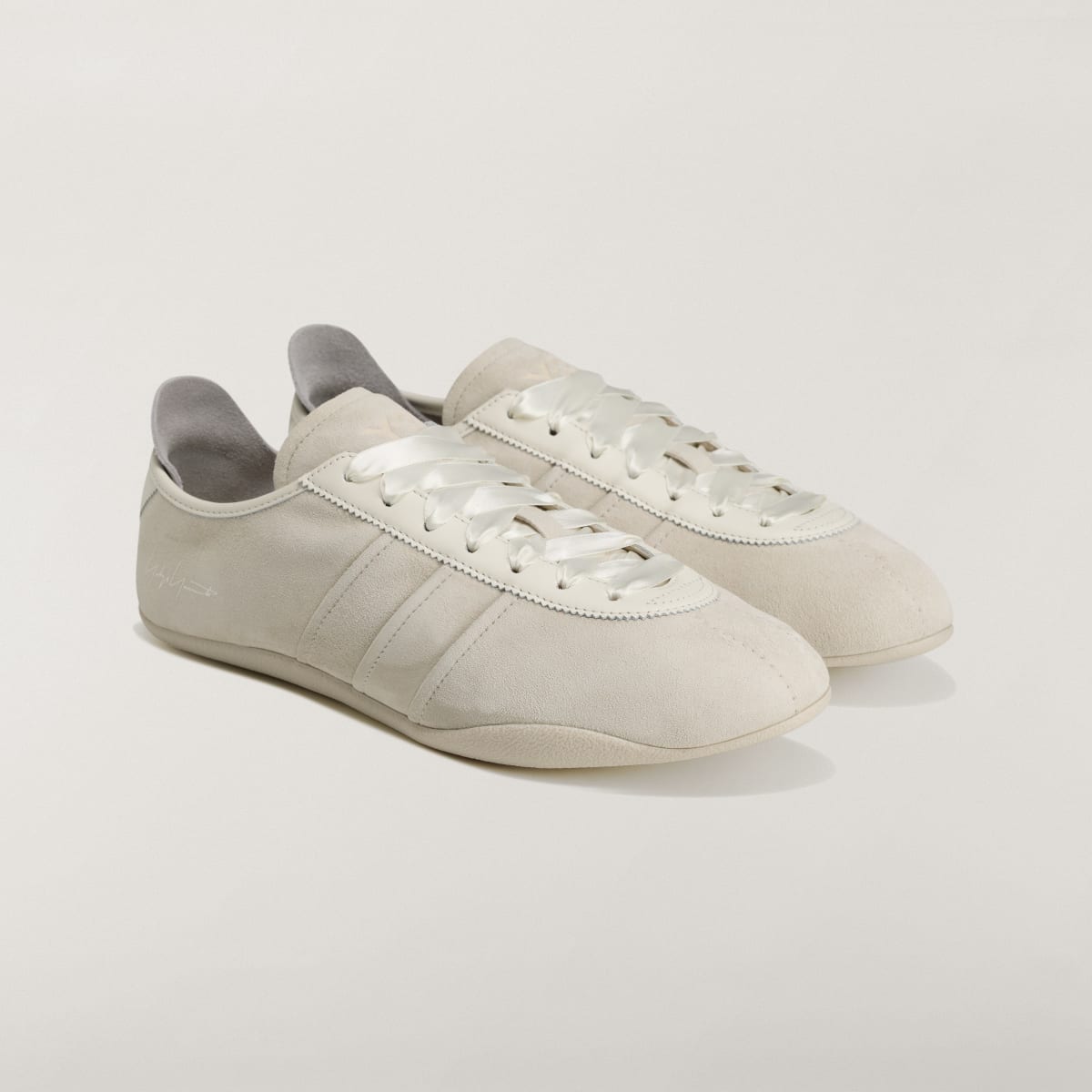 Adidas Women's Y-3 TOKYO Sneakers - Alumina / Off White / Active Maroon - Image 2