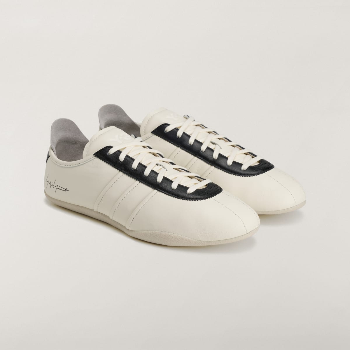 Adidas Men's Y-3 TOKYO Trainers - Off White / Black / Alumina - Image 5