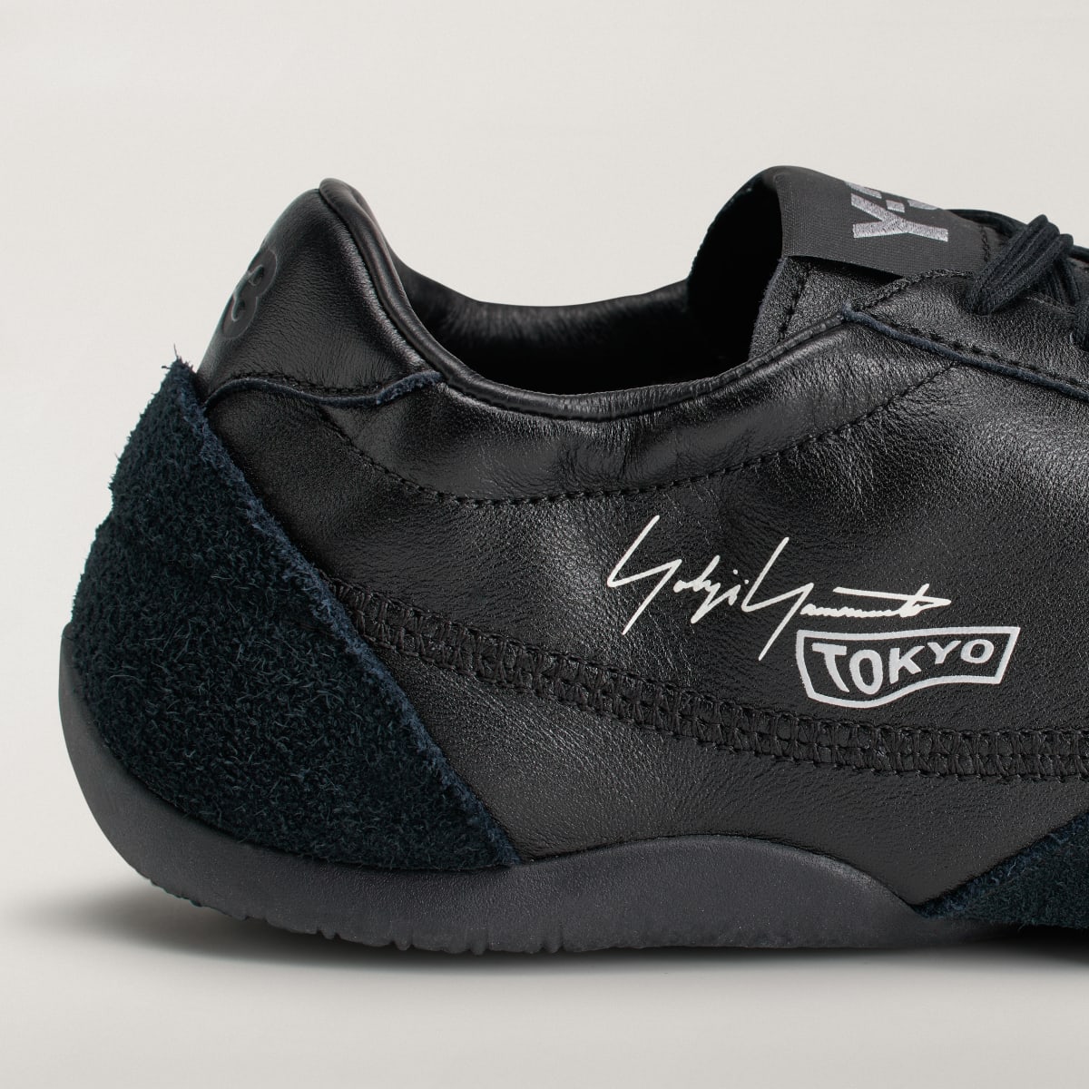Adidas Women's Y-3 TOKYO WARPED Shoes - Black / Black / Black - Image 8