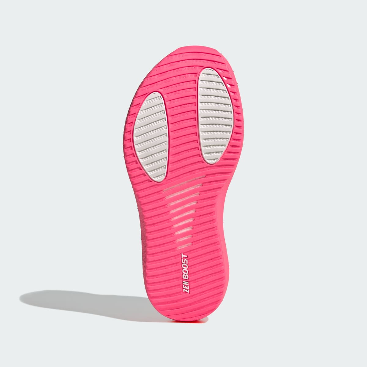 Adidas Women's ZENBOOST Shoes - Hyper White / Solar Turbo / Hyper White - Image 3