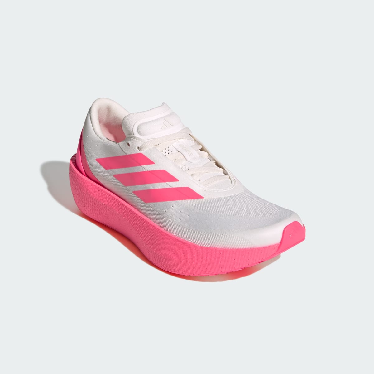 Adidas Women's ZENBOOST Shoes - Hyper White / Solar Turbo / Hyper White - Image 4