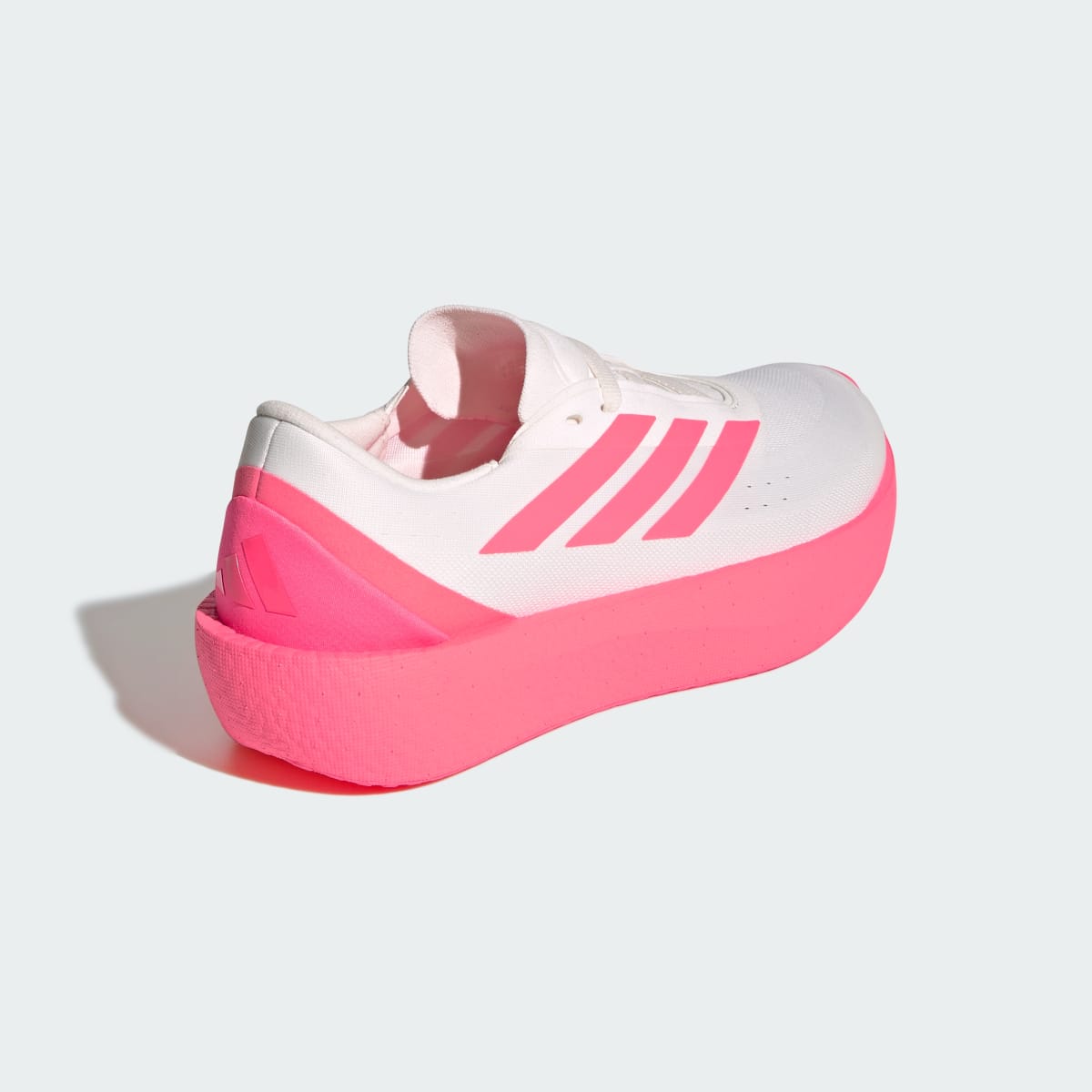 Adidas Women's ZENBOOST Shoes - Hyper White / Solar Turbo / Hyper White - Image 5