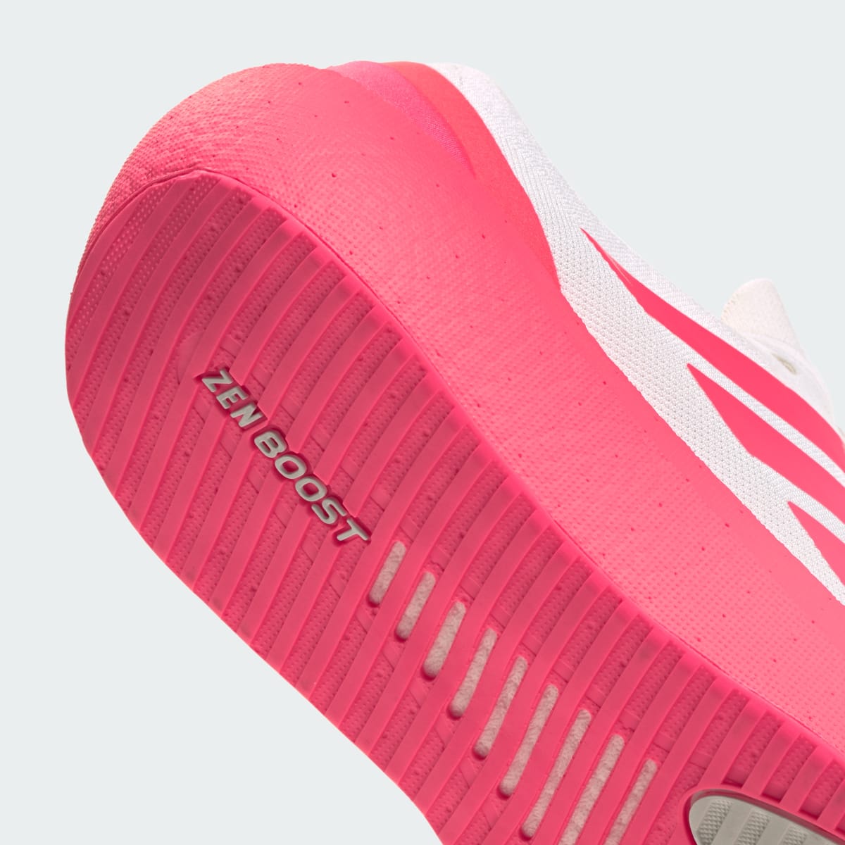 Adidas Women's ZENBOOST Shoes - Hyper White / Solar Turbo / Hyper White - Image 7