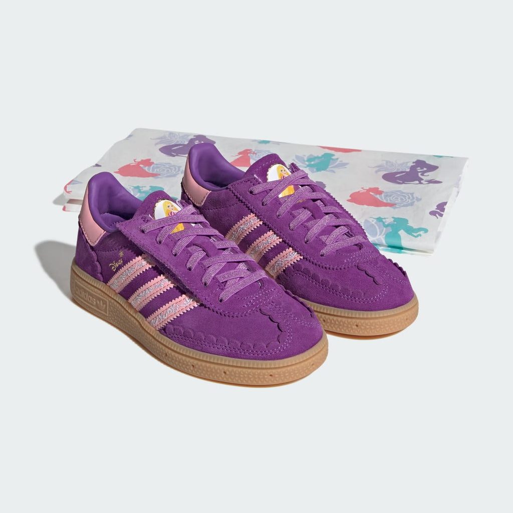 Adidas Kids' adidas Disney Princess HANDBALL SPEZIAL COMFORT CLOSURE ELASTIC LACE SHOES - Supplier Colour / Supplier Colour / Gum - Image 8
