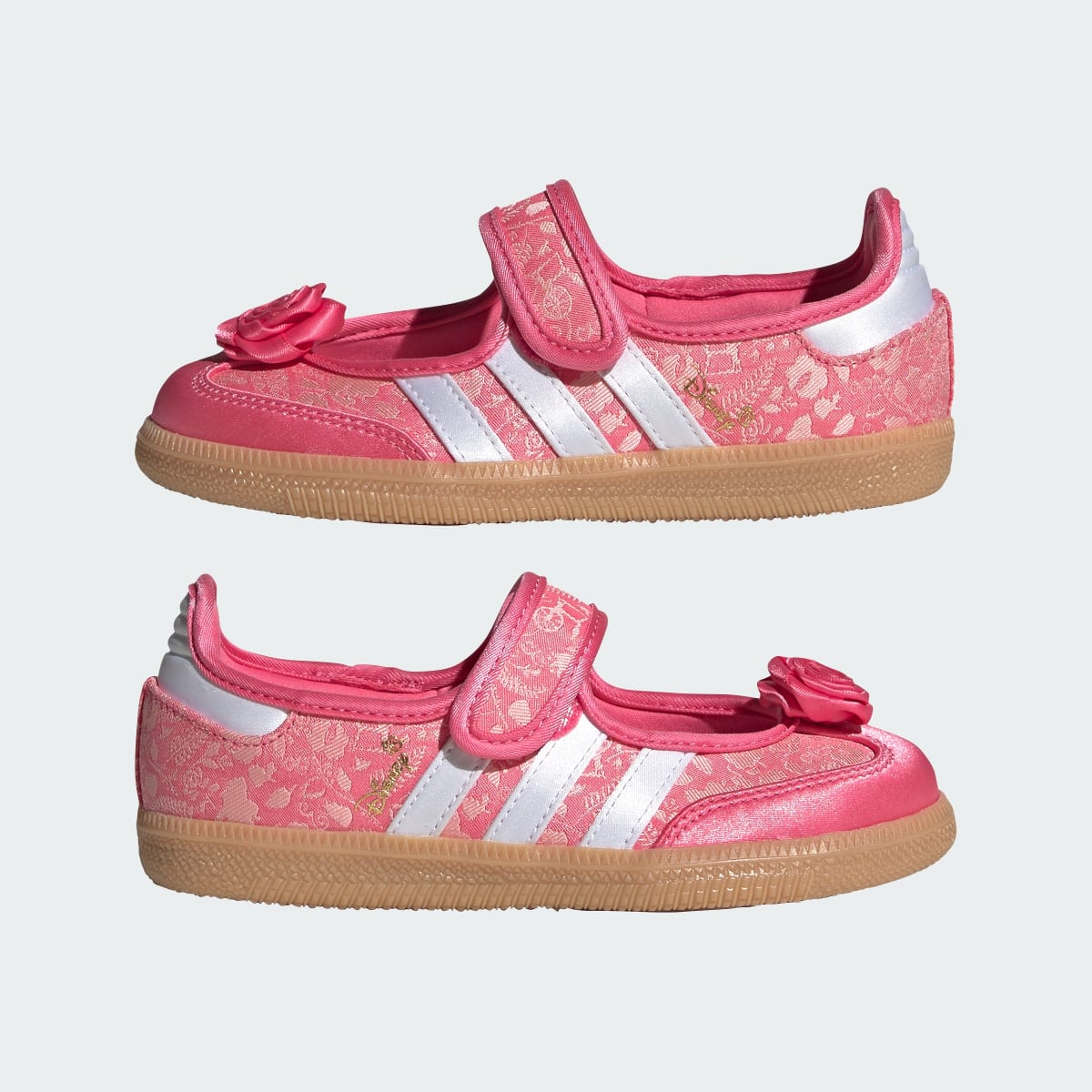 Adidas Kids' adidas Disney Princess SAMBA JANE SHOES - Supplier Colour / Supplier Colour / Gum - Image 7