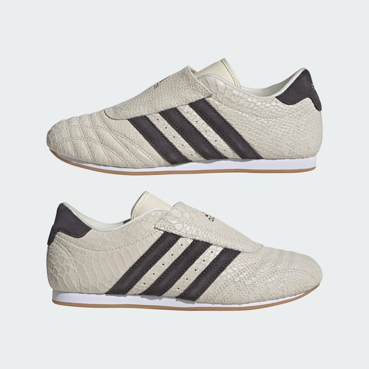 Adidas Women's adidas TAEKWONDO SHOES - Cream White / Utility Black / Gum - Image 8