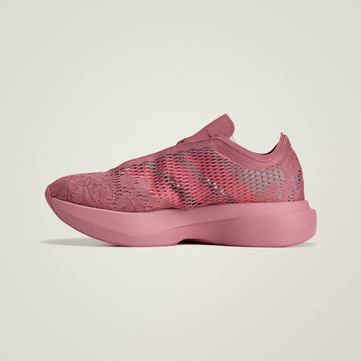 Adidas Women's adidas by Stella McCartney ADIZERO EVO SL Shoes - Preloved Crimson / Solar Turbo / Reflective Silver - Image 9