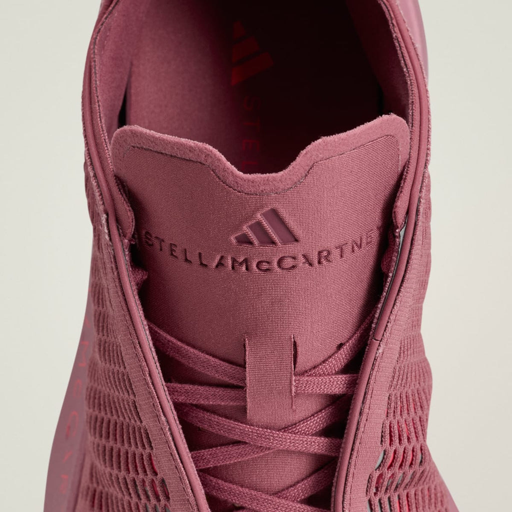 Adidas Women's adidas by Stella McCartney ADIZERO EVO SL Shoes - Preloved Crimson / Solar Turbo / Reflective Silver - Image 12