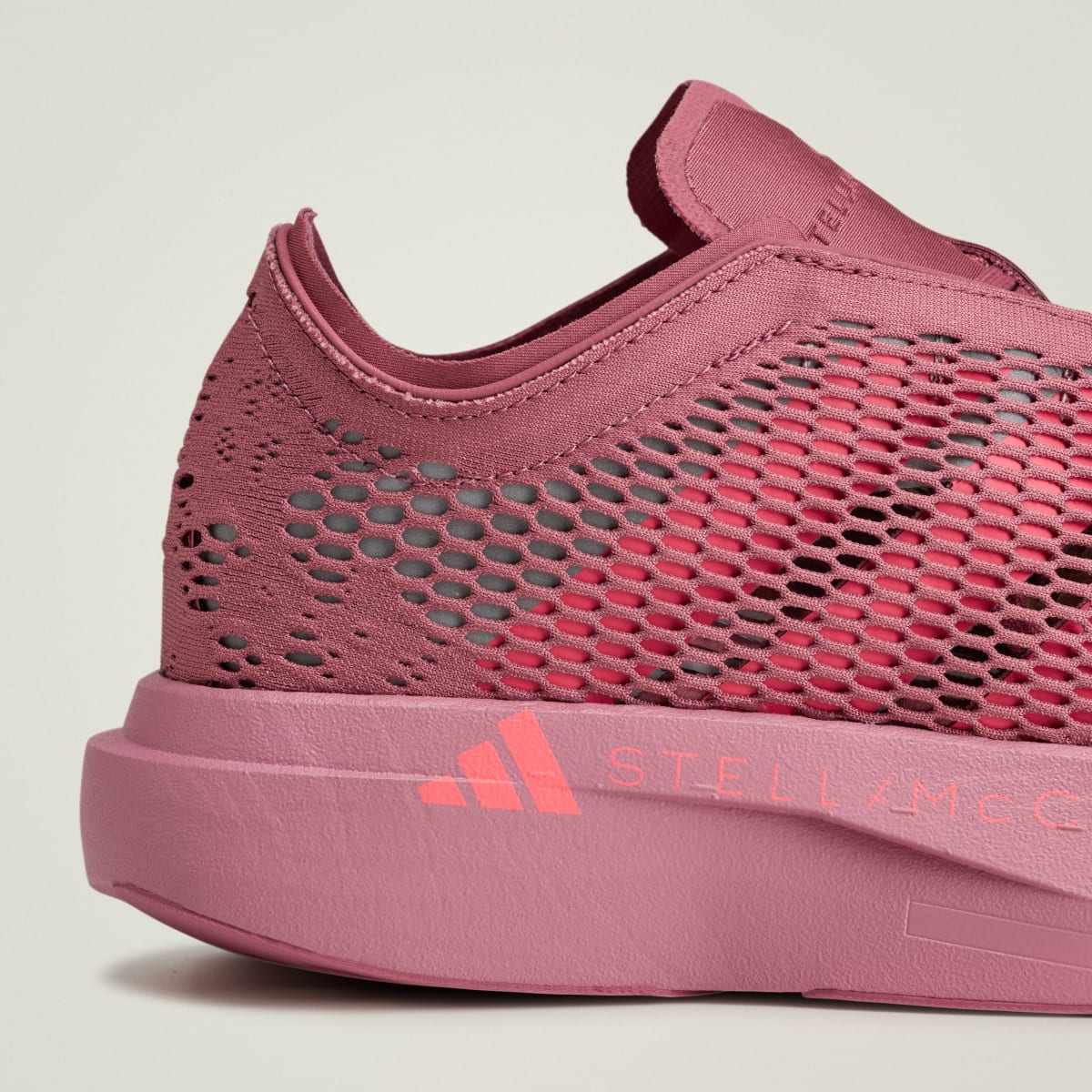 Adidas Women's adidas by Stella McCartney ADIZERO EVO SL Shoes - Preloved Crimson / Solar Turbo / Reflective Silver - Image 13