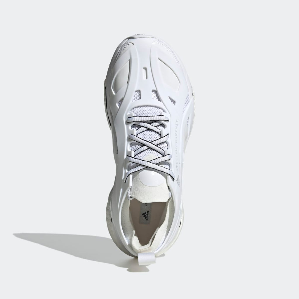 Adidas Women's adidas by Stella McCartney Solarglide Shoes - Cloud White / Active Orange / White Vapour - Image 2