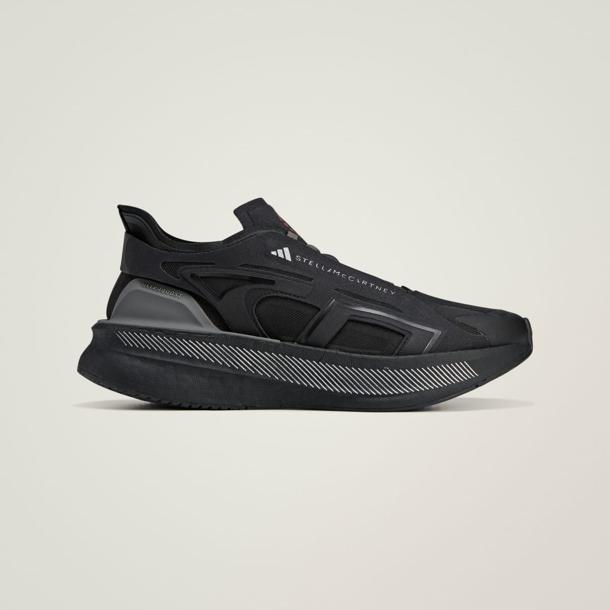 Adidas Women's adidas by Stella McCartney Ultraboost 5 Shoes - Core Black / Crew Orange / Charcoal - Image 1