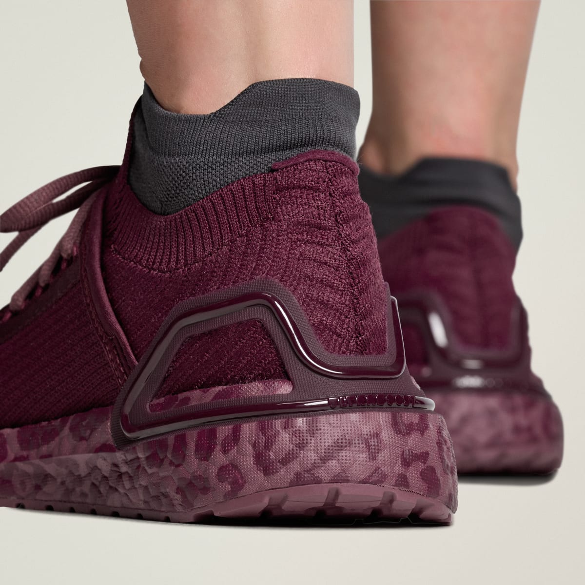 Adidas Women's adidas by Stella McCartney Ultraboost DNA Shoes - Maroon / Maroon / Burgundy - Image 1